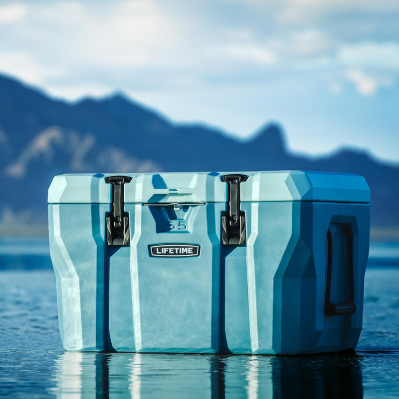 フカマル Lifetime Special Edition 55 Quart High Performance Cooler, Storm